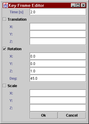 Key Frame Editor